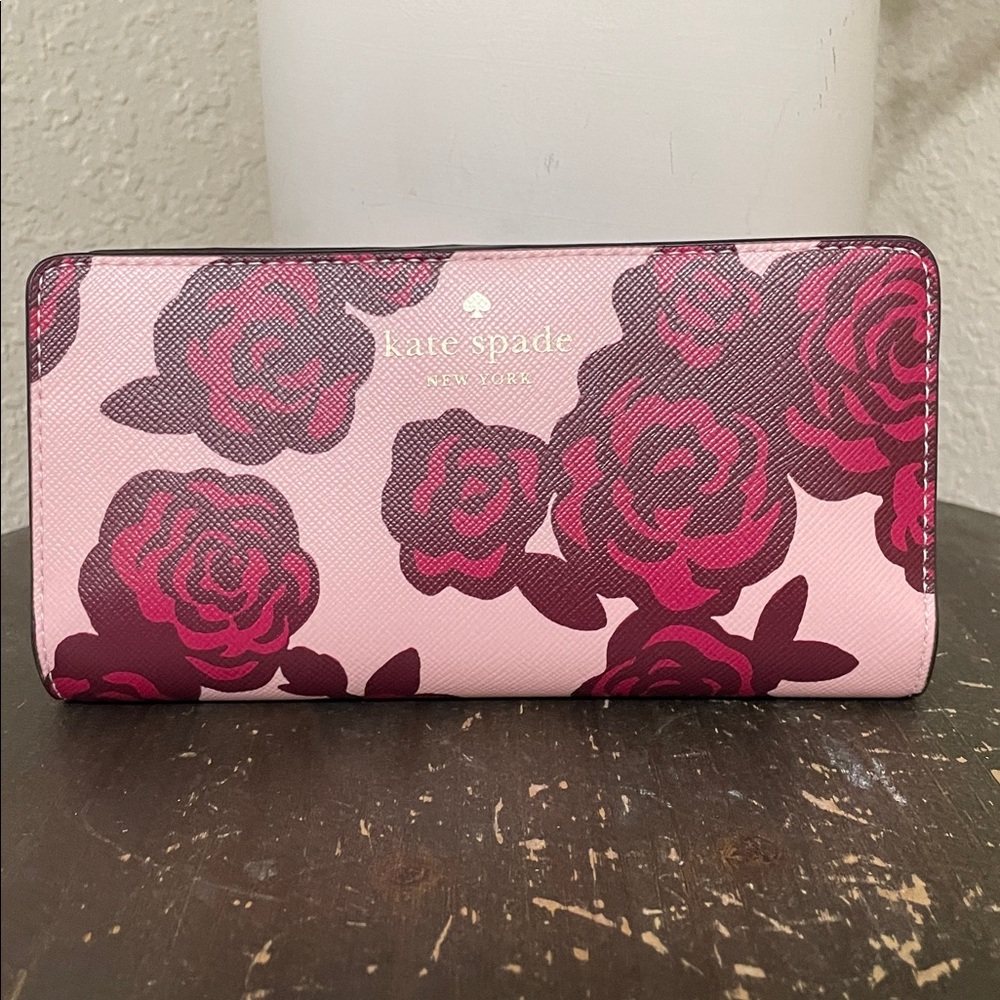 kate spade Pink and Burgundy Wallet